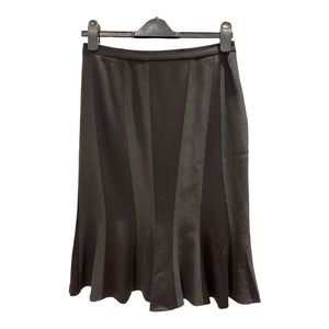 MOSCHINO italian Black Mermaid Skirt Italy 46/US 12